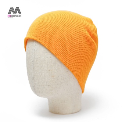 solid customized color beanie