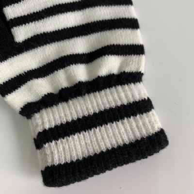 Knited Stripe Gloves