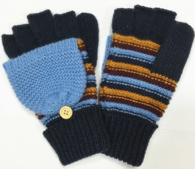 Half-finger with flip mitten