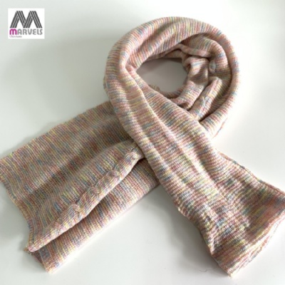 Knitted Cable Pattern Scarf