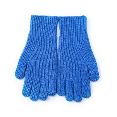 Autumn and Winter men's and women's five-finger warm gloves