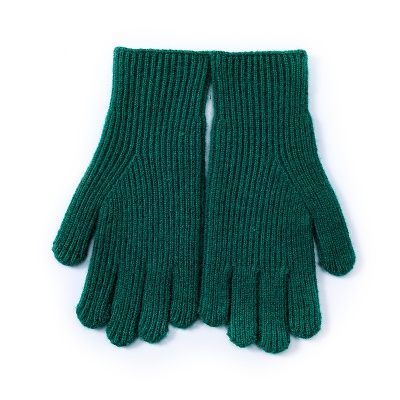 Autumn and Winter men's and women's five-finger warm gloves
