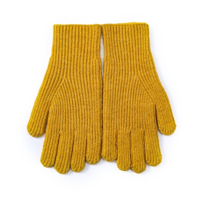 Autumn and Winter men's and women's five-finger warm gloves