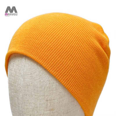 solid customized color beanie