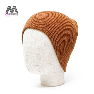 solid customized color beanie