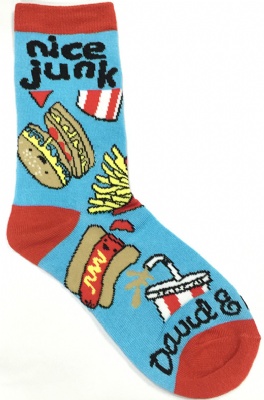 jacquard pattern socks