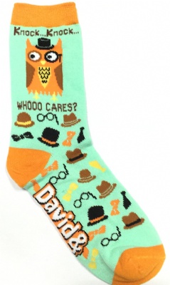 jacquard pattern socks