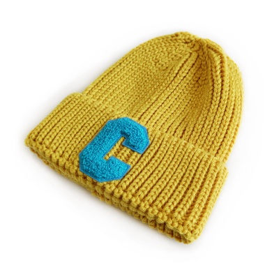 Trendy Letter C Logo Knitted Cap