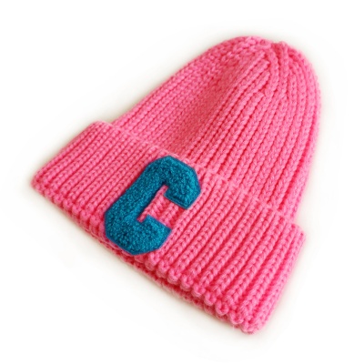 Trendy Letter C Logo Knitted Cap