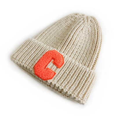 Trendy Letter C Logo Knitted Cap