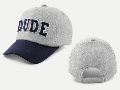 Patch logo contrast color cap