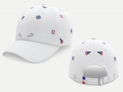 Full embroidery logo cap