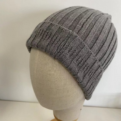 Recycle polyester rib beanie