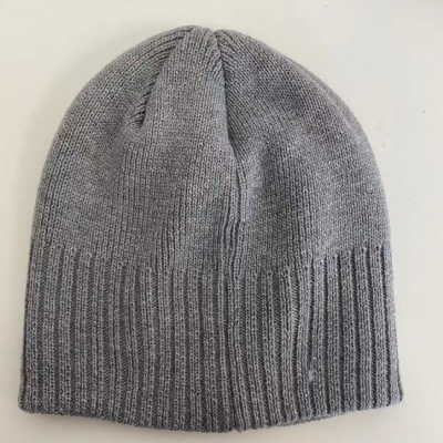 Recycle polyester double layer beanie