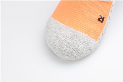 Jacquard letter crew socks