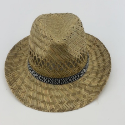 Ribbon straw hat