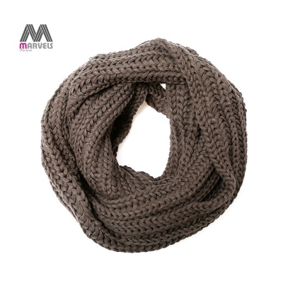 Chunky Knitted Acrylic Scarf