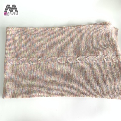 Knitted Cable Pattern Scarf