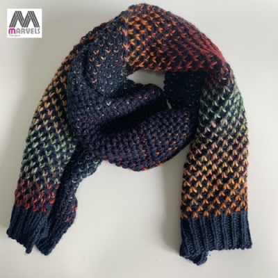 Custom Space Dye Color Scarf