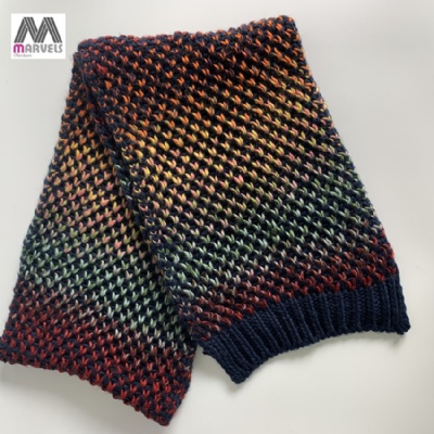 Custom Space Dye Color Scarf