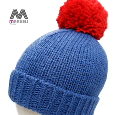 Colorful Acrylic Wool Blend beanie