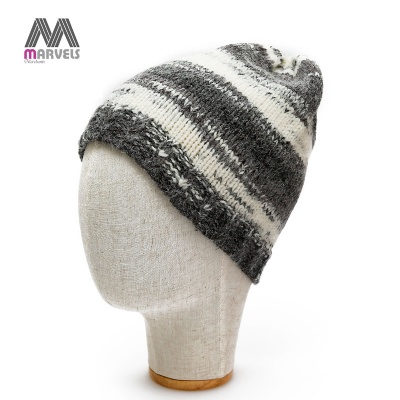 Yarn dyed unisex beanie