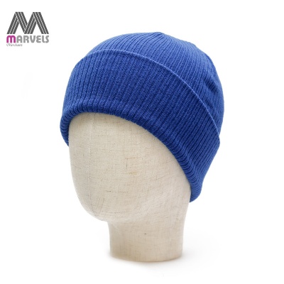 Unisex rib acrylic beanie