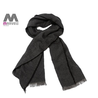 Herringbone pattern Acrylic Scarf