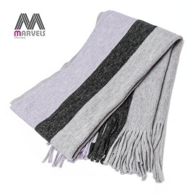 Colorful stripe Acrylic Scarf