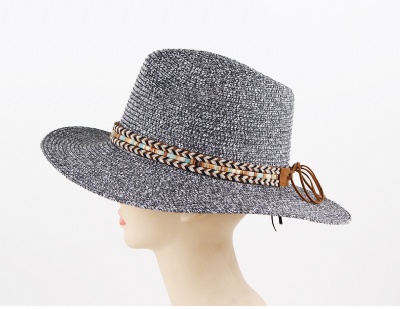 New Korean Version Men and Women Couple Beach Straw Hat