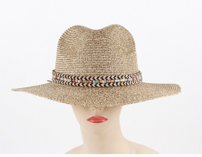 New Korean Version Men and Women Couple Beach Straw Hat