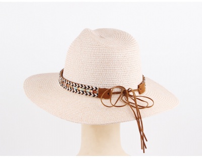 New Korean Version Men and Women Couple Beach Straw Hat