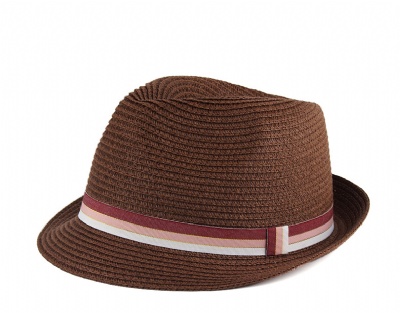 Couples Gentlemen′s Small Short-Brimmed British Jazz Straw Hat