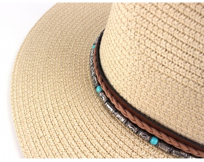 Men′s and Women′s Sunshade Sun Hats Travel Straw Hat