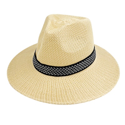 Summer raffia straw hat
