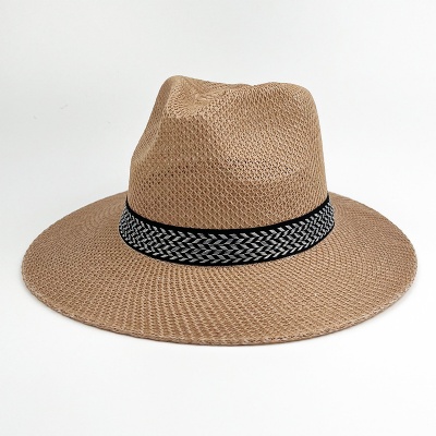 Summer raffia straw hat