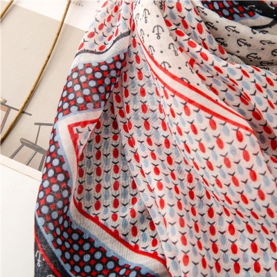 Export Original Single Linen Monochrome Scarf