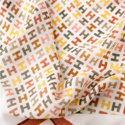 Spring and Autumn Western Fashion Shawl Print Letter Scarf