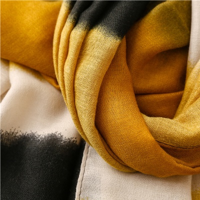 Spring and summer Korean version butterfly holiday big beach Scarf