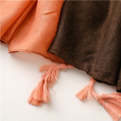 Spring and summer Korean version butterfly holiday big beach Scarf