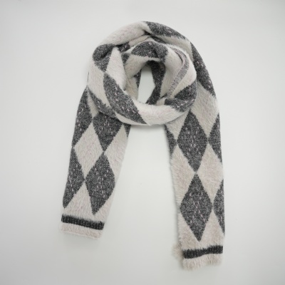 Diamond style Long hair skin-friendly scarf