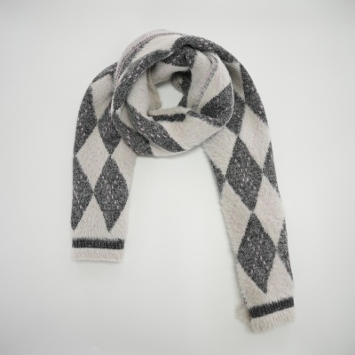 Diamond style Long hair skin-friendly scarf