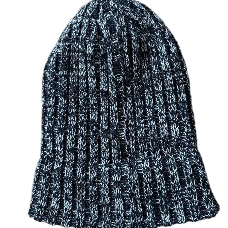 Black Thick Winter Beanie for Ultimate Warmth and Style Men's Hats