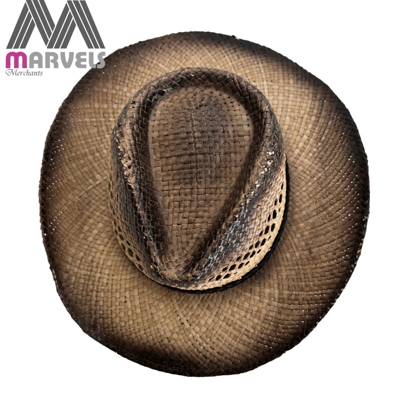 Straw Hat with Adjustable Fit Men Women Summer Beach