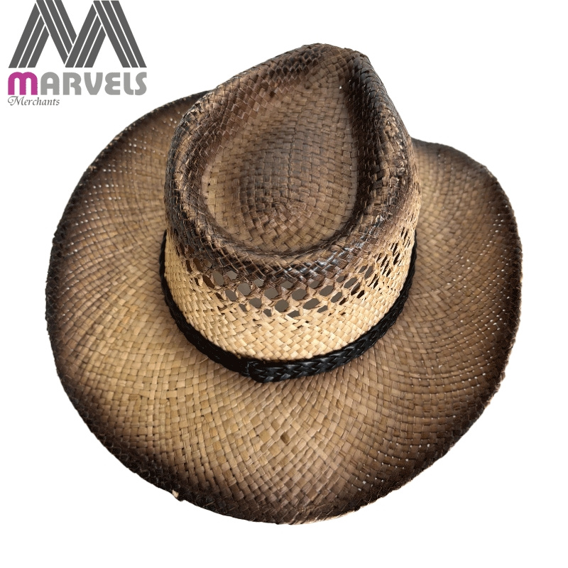 Straw Hat with Adjustable Fit Men Women Summer Beach
