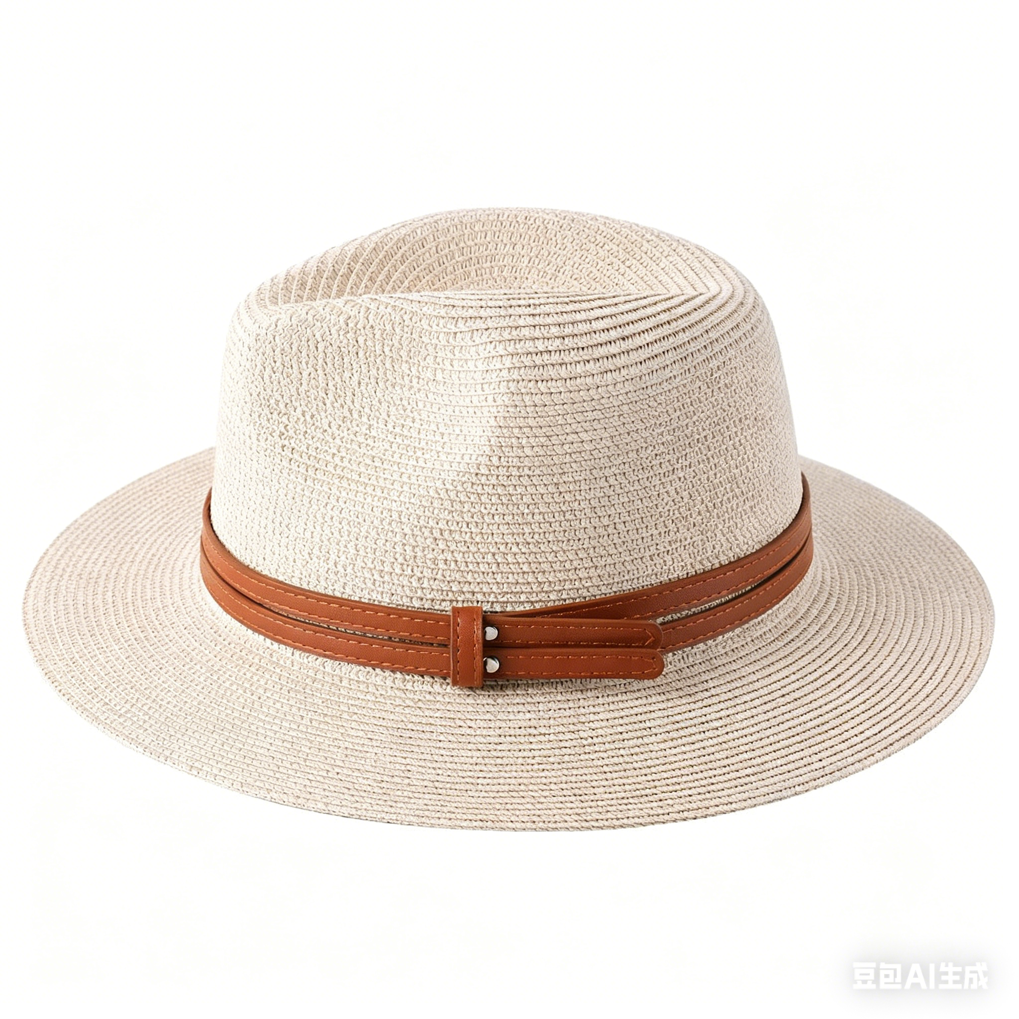 Natural Panama Paper Hat Beach Summer Straw Hats for Men Women