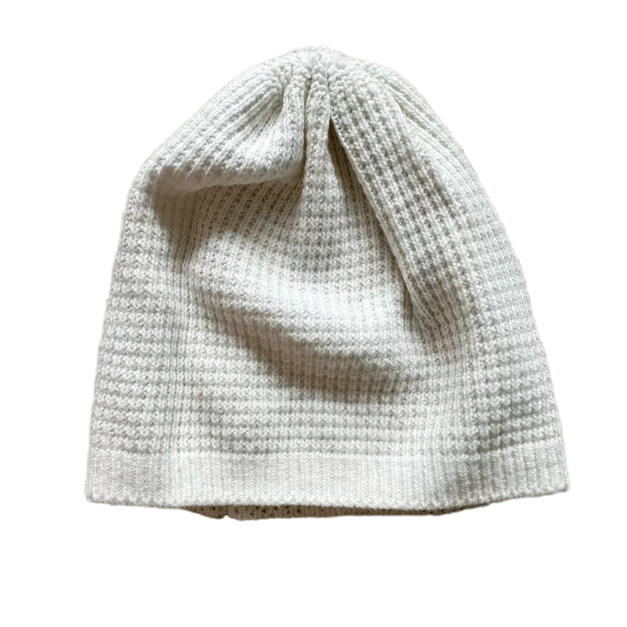 Winter Hats for Women Gold Foil Beanie Warm White Outdoor Skull Cap