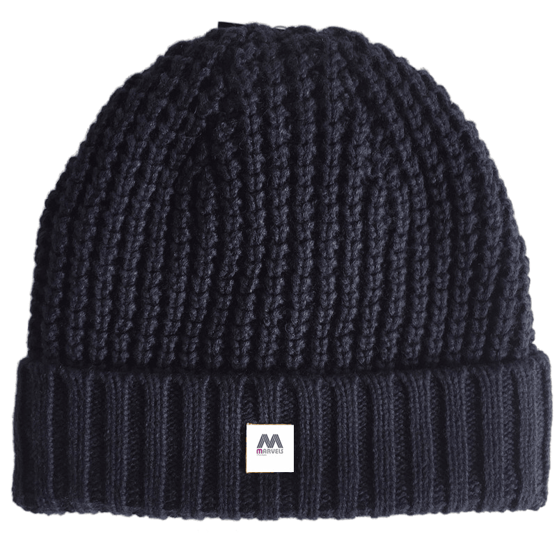 Customized Wholesale Logo Waffle Knit Beanie