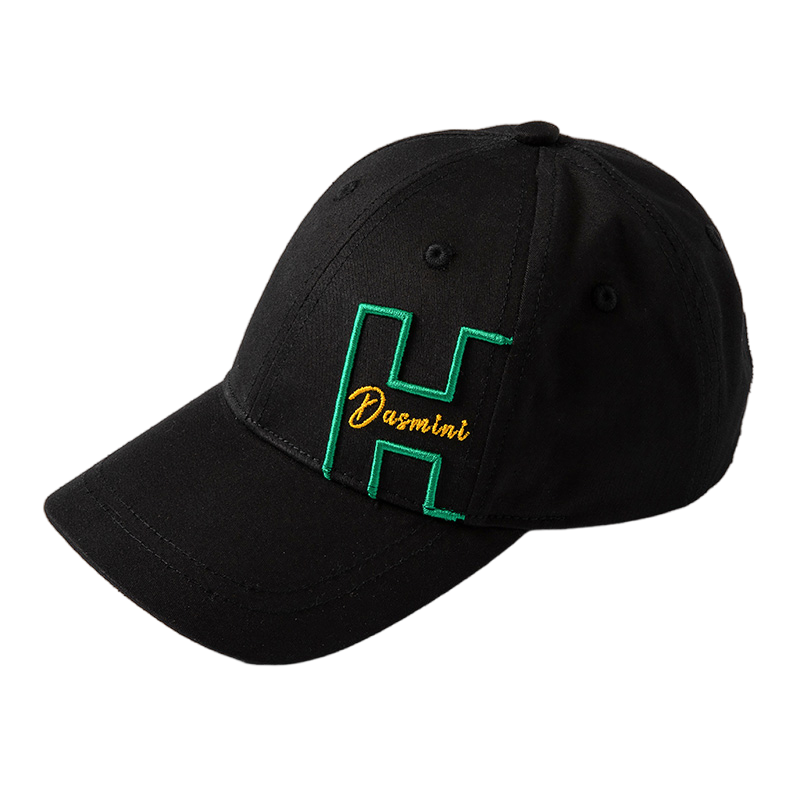 Embroidery LOGO Street Style Black Baseball Hat