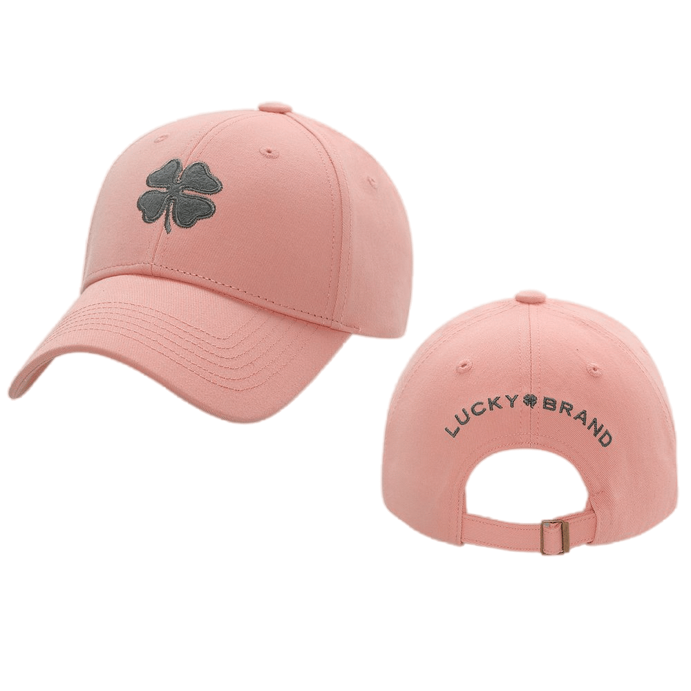 Camouflage Adjustable Dad Hat with Four Leaf Clover Embroidery